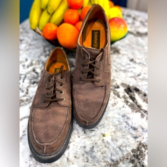 Timberland Moctoe Oxfords Leather Shoes men’s size 11.5 - Picture 6 of 16